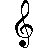 A music symbol
